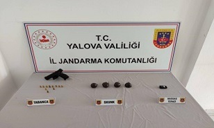 Jandarma Komutanlığı uyuşturucu baskını